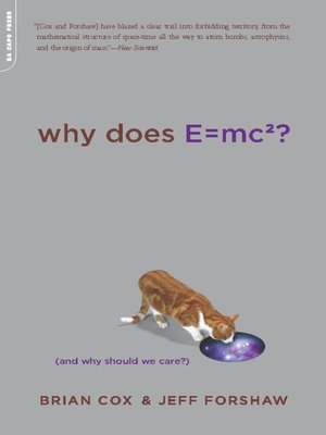 Why Does E=mc2? - ebook